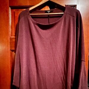 Lulus Deep Chocolate Brown Dolman Sleeve Knit Sweater – Size L